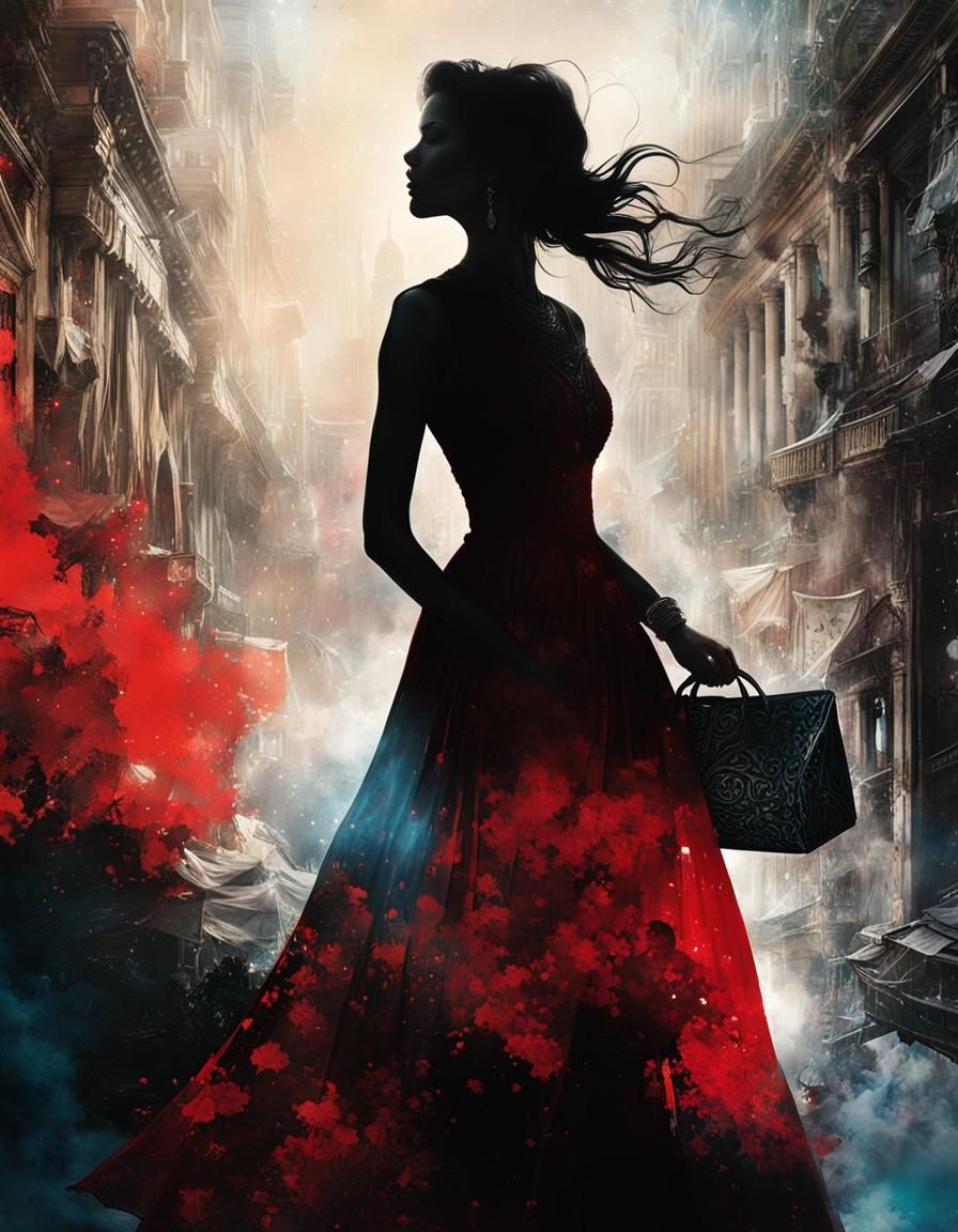 The woman with the broken neck