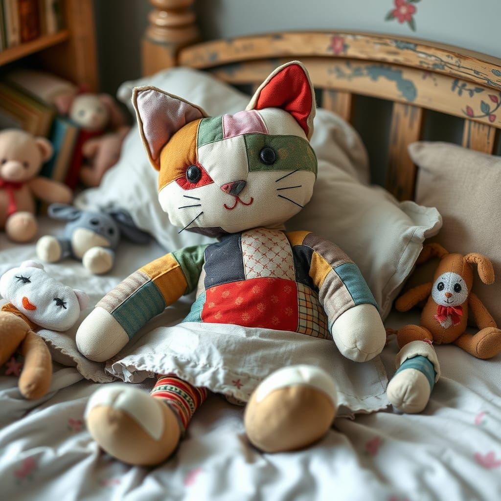 A ragdoll cat.
