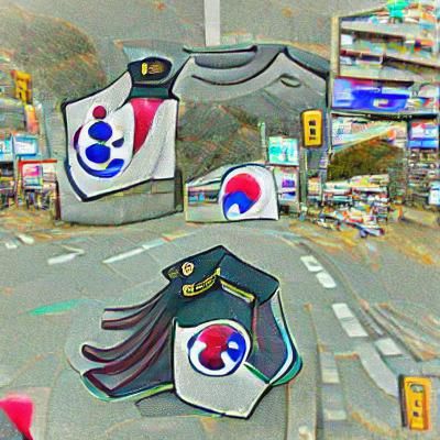 AI Generated Image Based on Korea Prompt