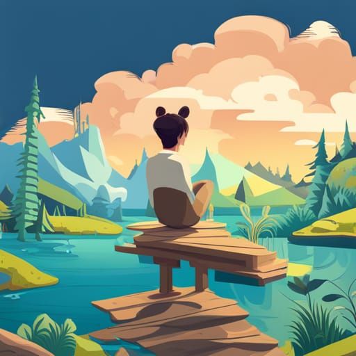 Charming Corner Full of Cute Animals and Nature