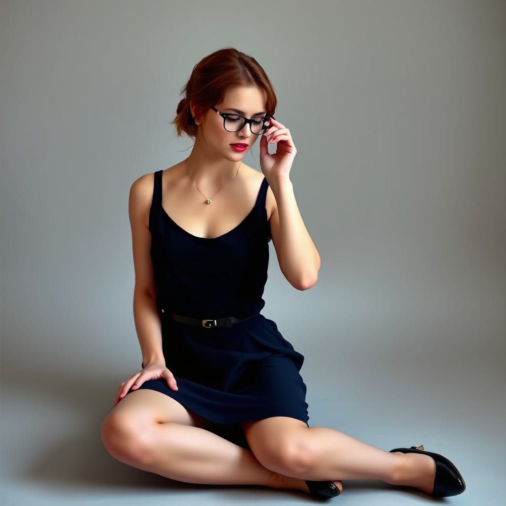 Elegant Woman in Soft Lighting