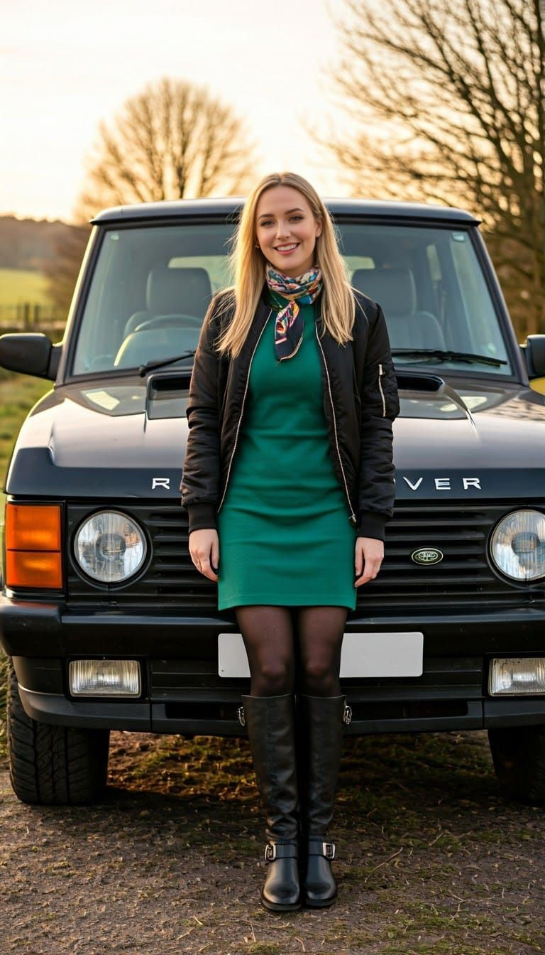 At the Northumbrian countryside