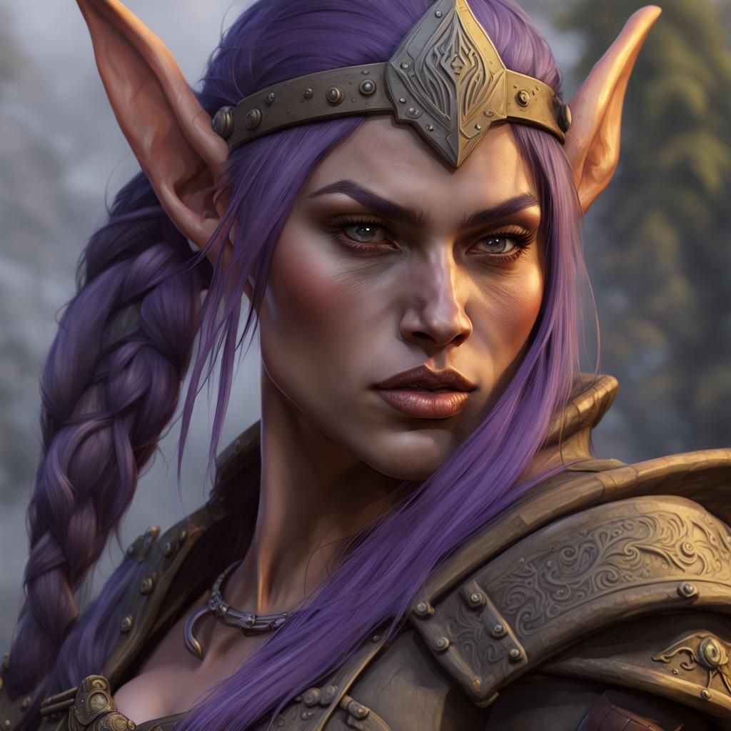 D&D Party in Dark Fantasy Style