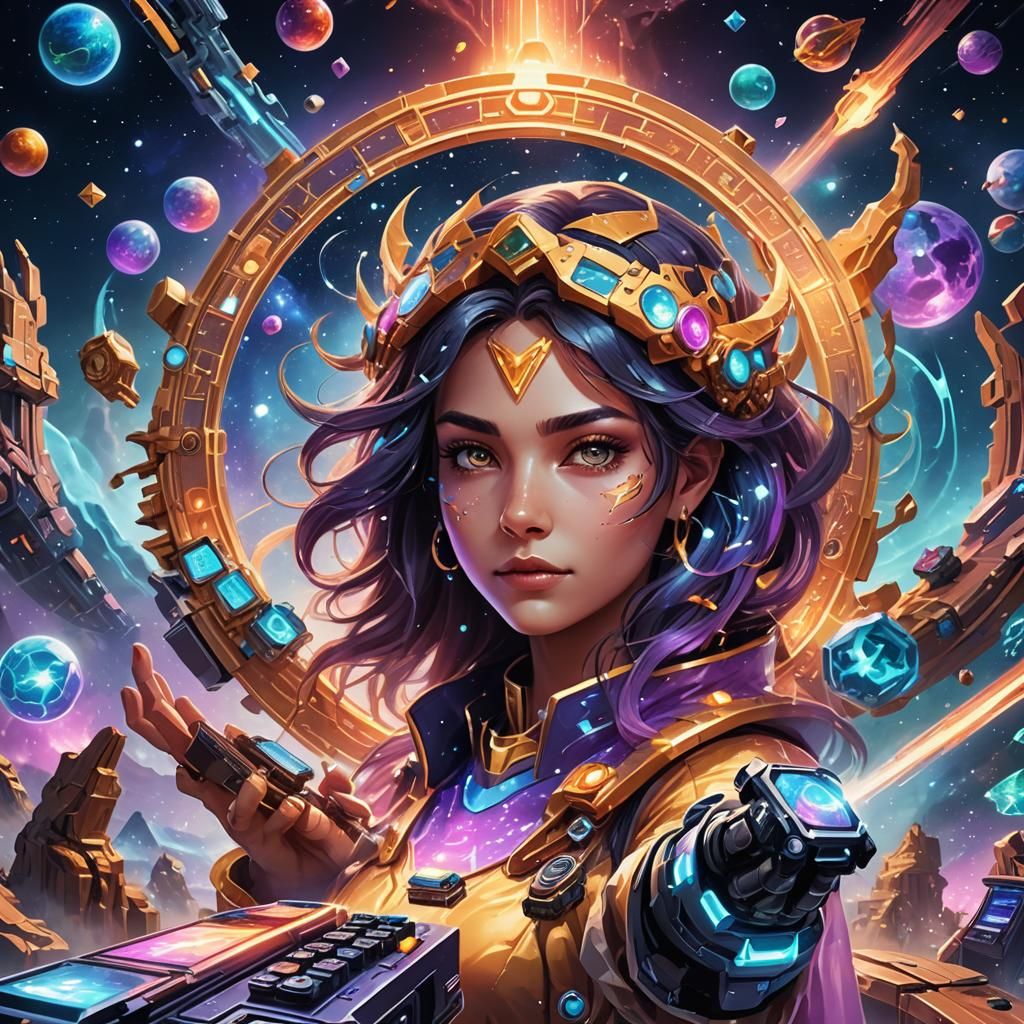 Holographic Vision of a Mobile Gaming Company