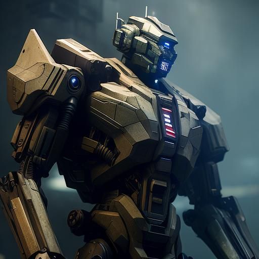 Cybertron Concept Art in a Ravaged Cityscape