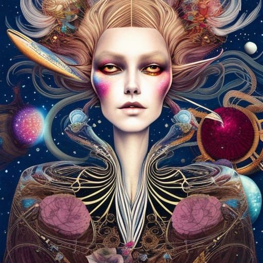 Fashion Carnival Inspired by Botanical Art