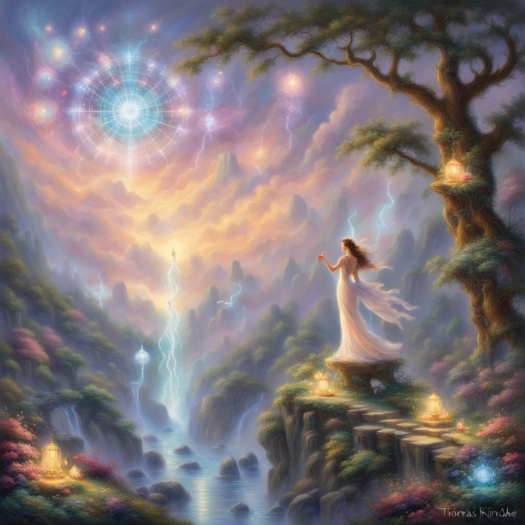 Cosmic, celestial, spiritual, divine empowerment.