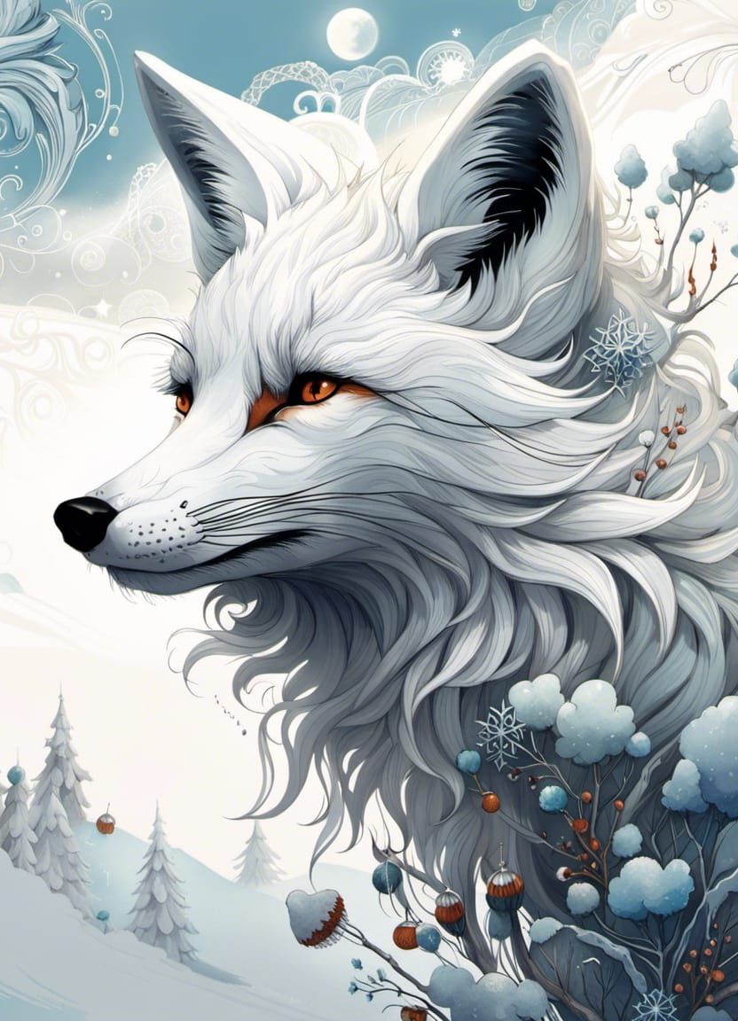 Snow fox