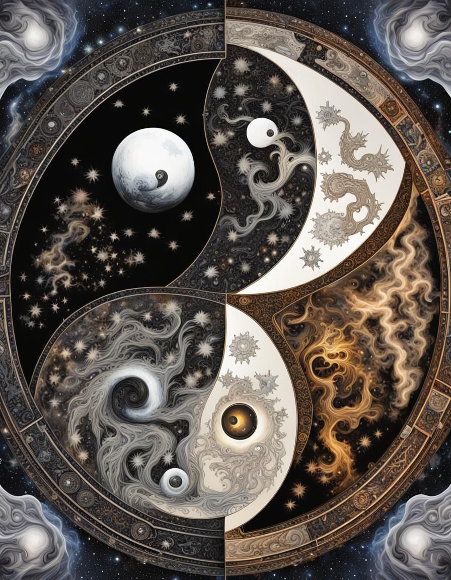 Psychedelic Yin-Yang @Myukame