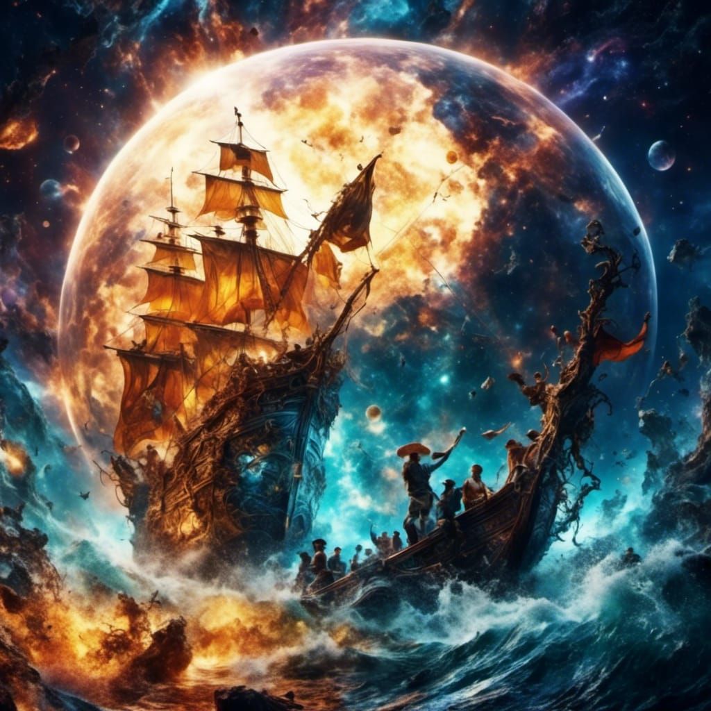 Abstract AI Image Generated From Lora Model