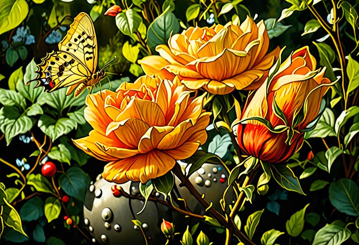 Whimsical Fairy Wonderland on Mars