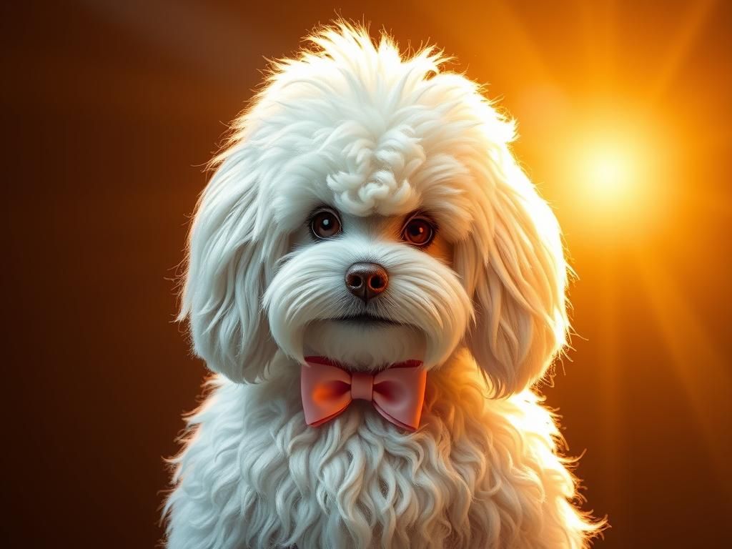 Beautiful Voluptuous Wookie Sheared Styled Like A Poodle Whi...