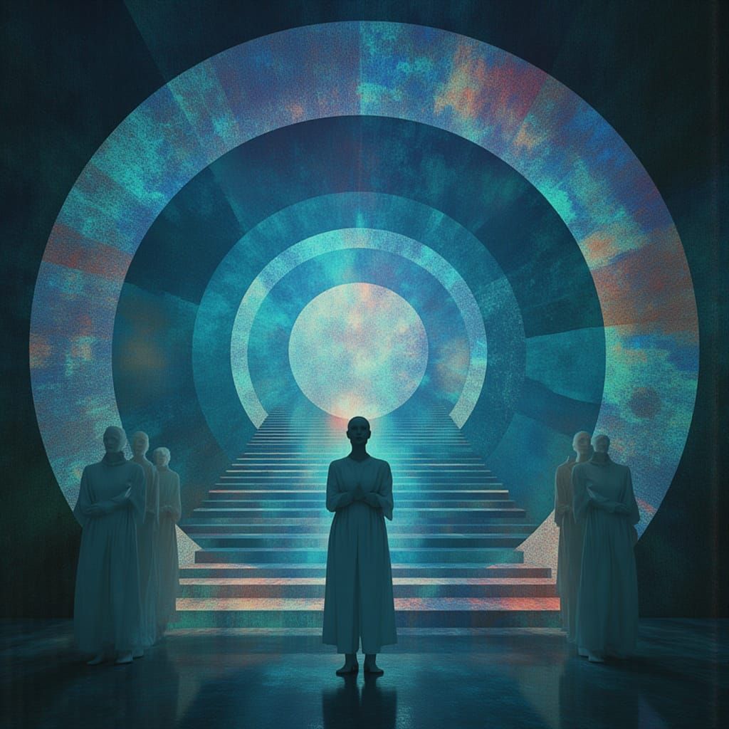 Divine Gathering in Ethereal Geometry