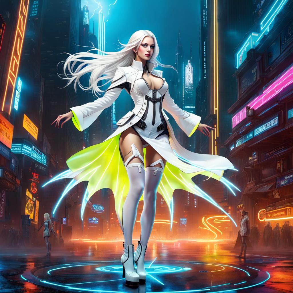 frieren cyberpunk (inspiration)