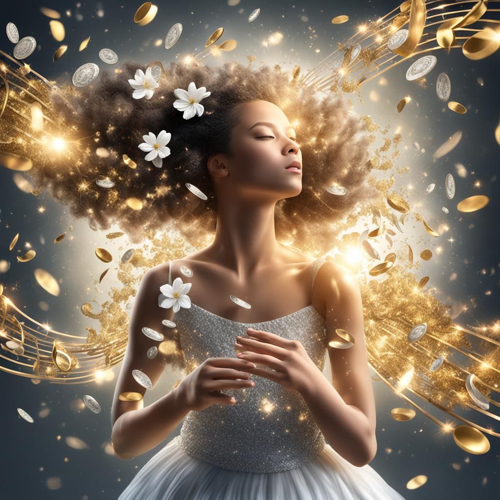 Whirlwind of Music, Flowers, and Crystals