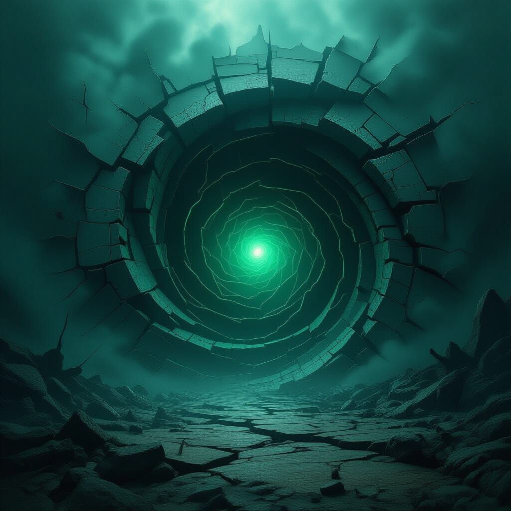 Existential Dread Vortex of Broken Code