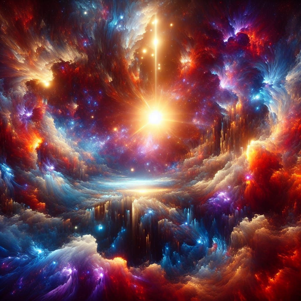 Stellar Vault: Universal Light and Beauty in Matte Painting