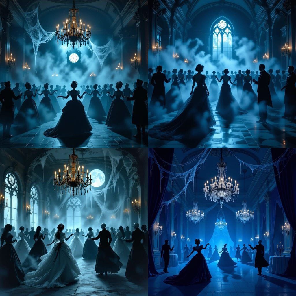 Eerie New Year's Eve Ball Scene