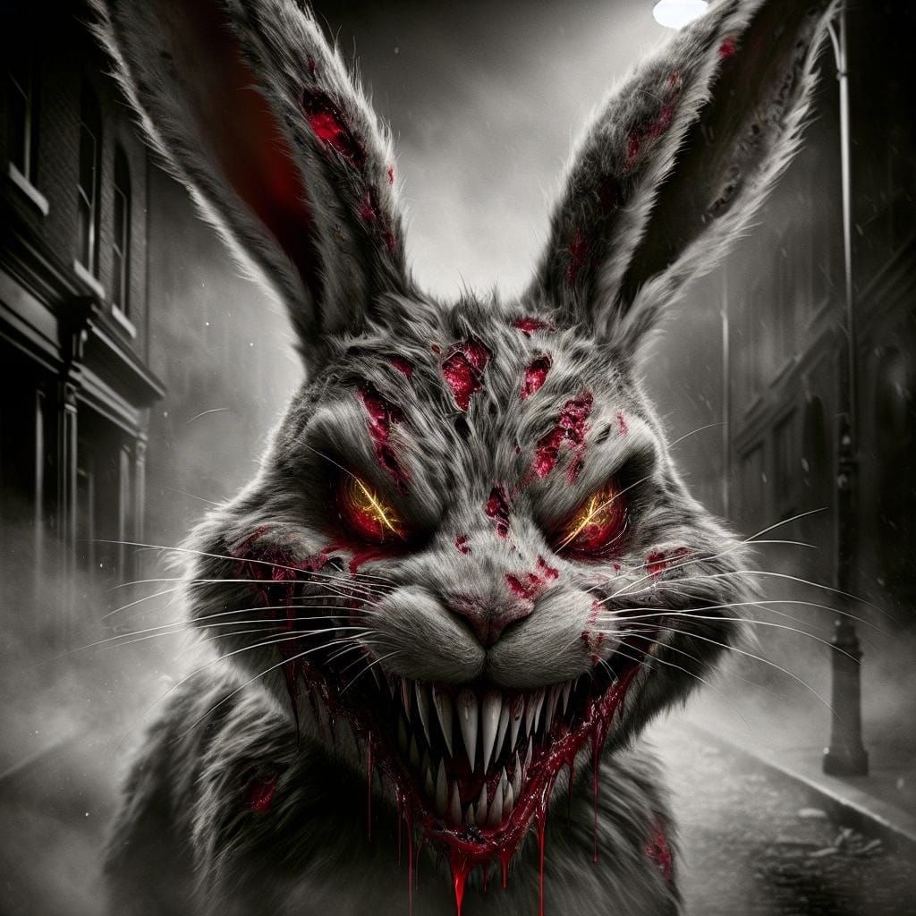 All work and no play makes jack a dull bunny.