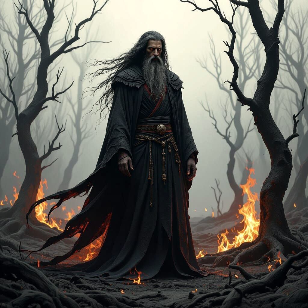 Magma Spirit in Burning Grove