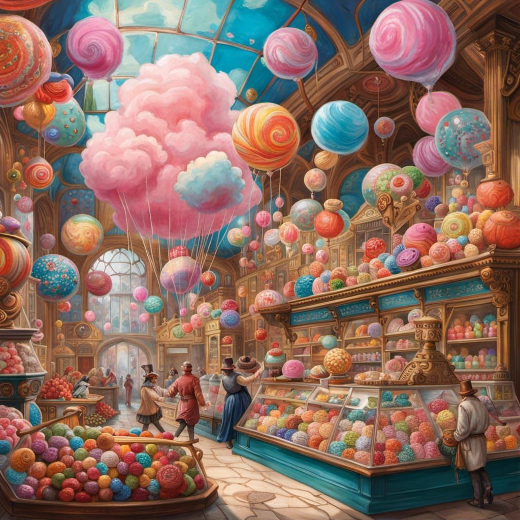Candy Shop Cotton candy