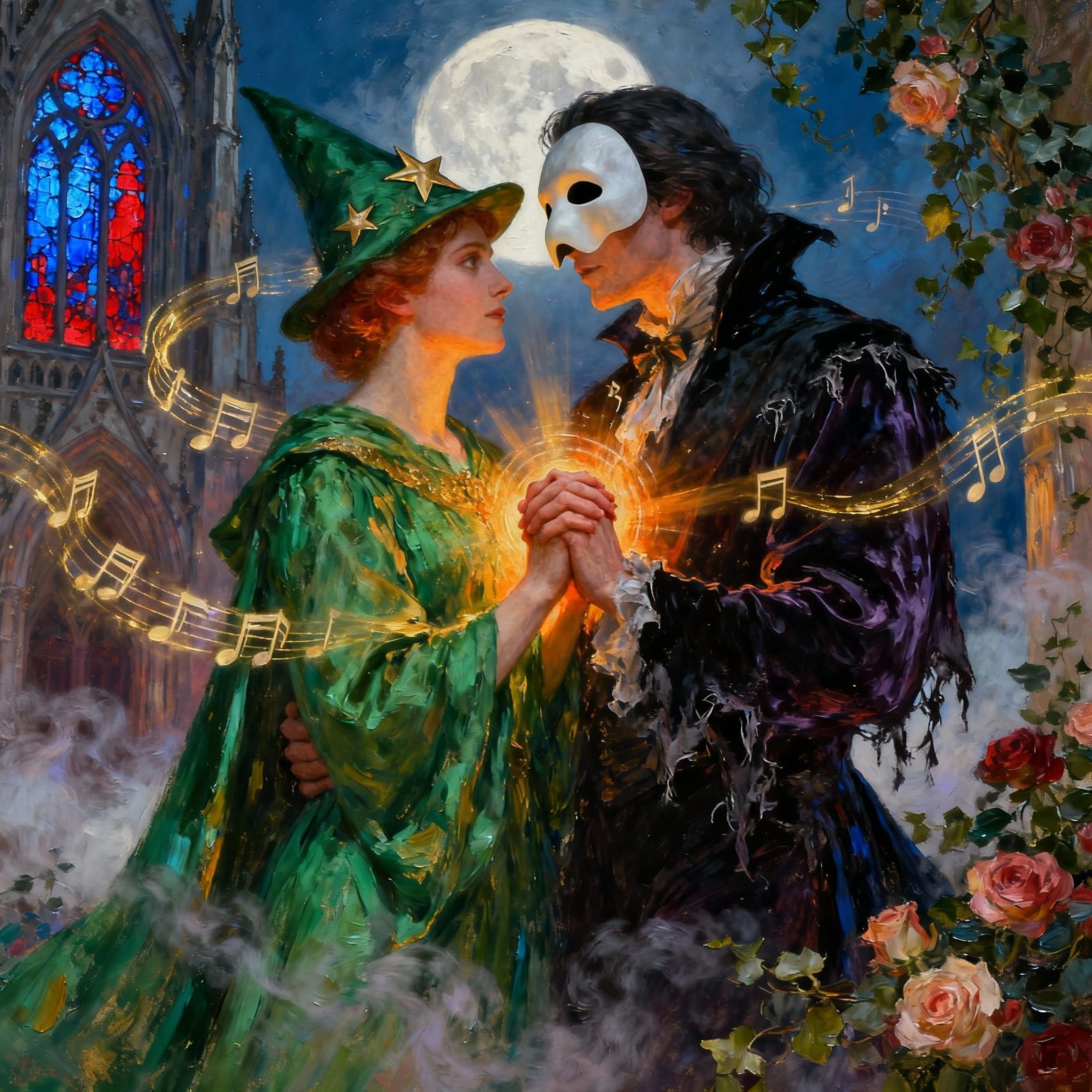 Enchanting Couple's Magical Love Fest