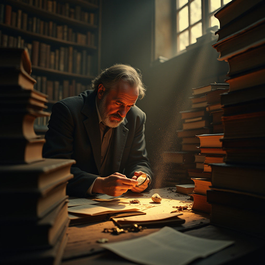 Scholar Examines Artifact in Moody, Hyper-Realistic Style