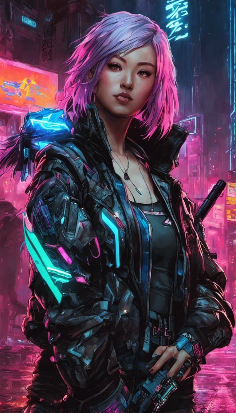Lucyna Kushinada from Cyberpunk: Edgerunners 2