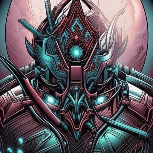 Conflicting Inner Voices: Comic Book Style Headshot