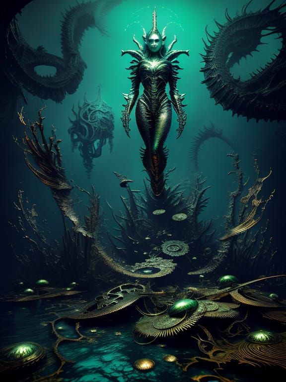 Biomechanical Mermaids in Melting Coral Reefs