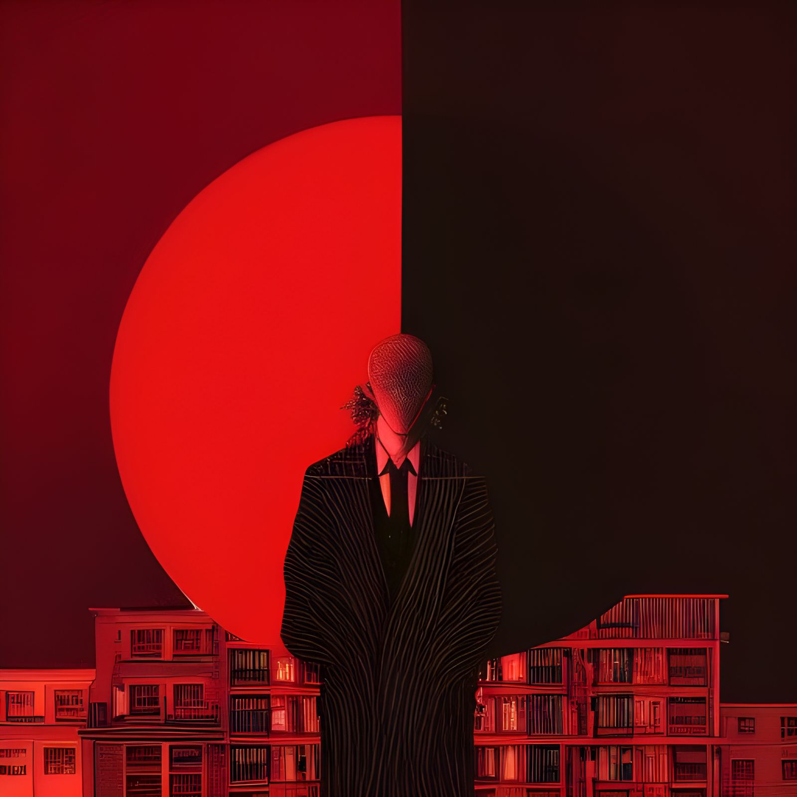 Surreal Street Spirit Fades in Detailed Digital Painting