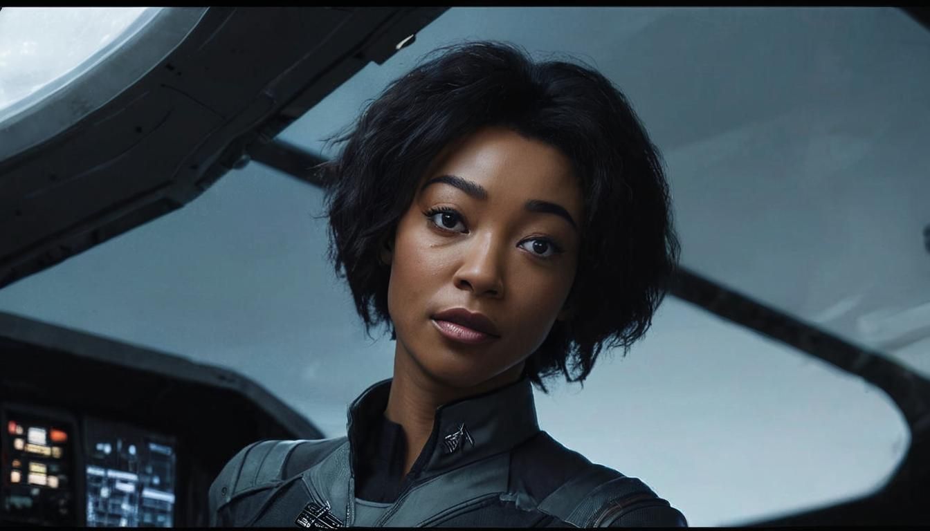 Michael Burnham Portrait from Star Trek Discovery