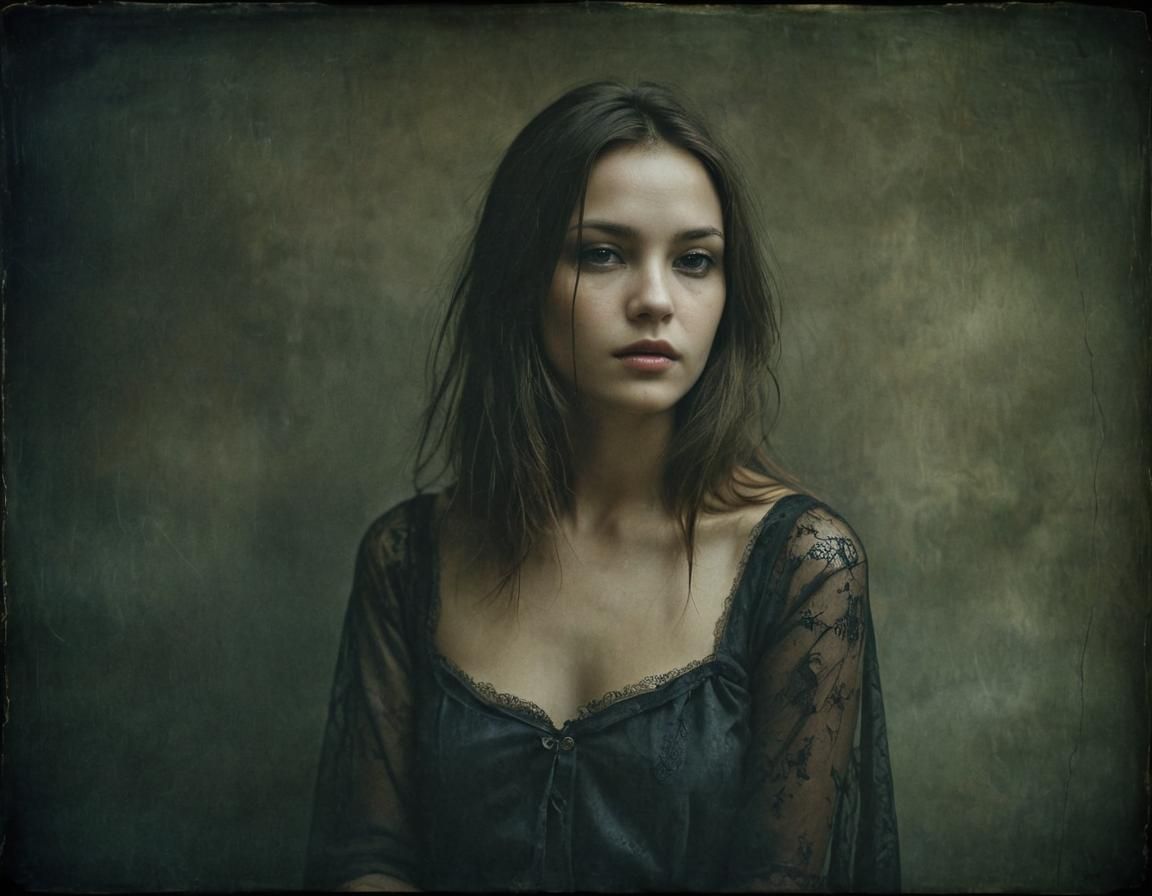 PORTRAIT GRIMDARK DREAMY KATIA CHAUSHEVA