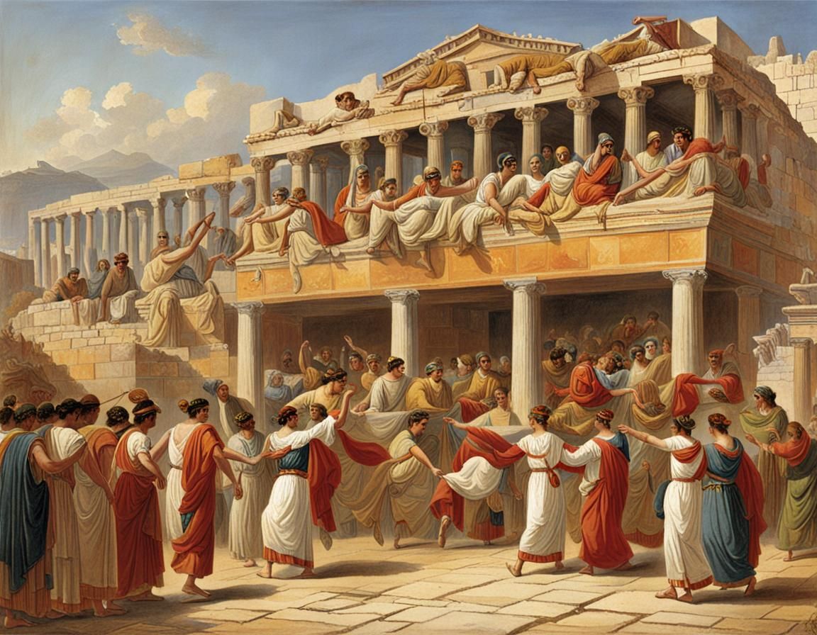 Carnival Celebration in Ancient Greece