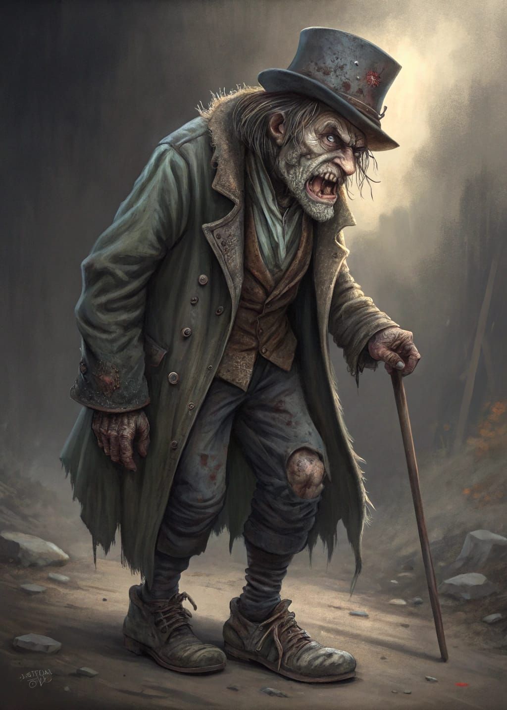 a begar zombie