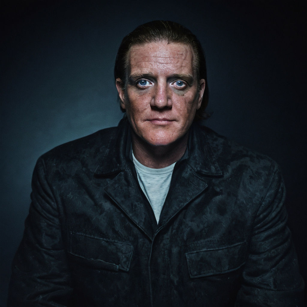 Cinematic Portrait of a Subject in Moody Studio Lighting