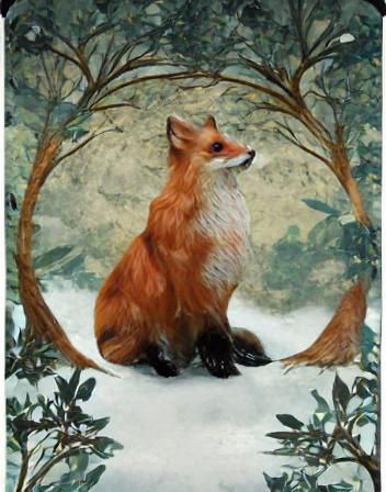 Fox in the Arbor