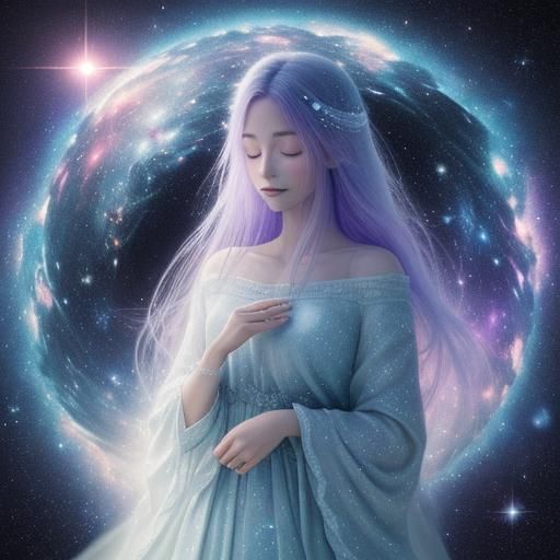 Dreamlike Cosmos: A Digital Art Sleepscape