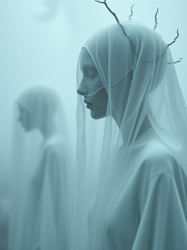 Ethereal Damnation Wedding in Haunting Style