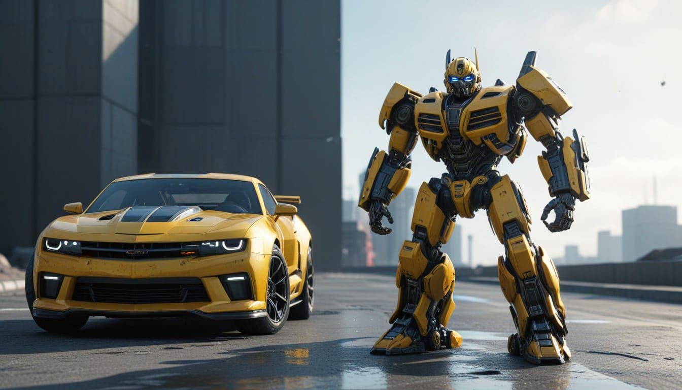 Bumblebee Car to Robot Transformation in 3D