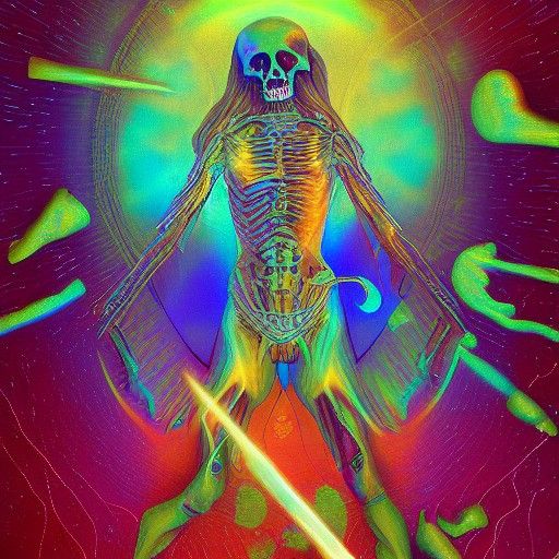 Death Knocks: Holographic Cosmic Illustration