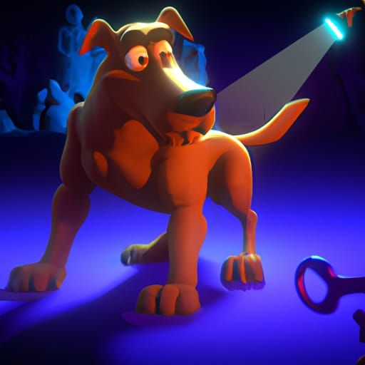 Scooby Doo Reimagined as 3D Digital Art