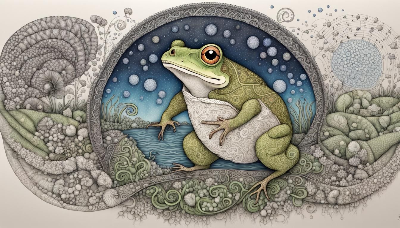 Fractal Wind in the Willows with Australian Flora