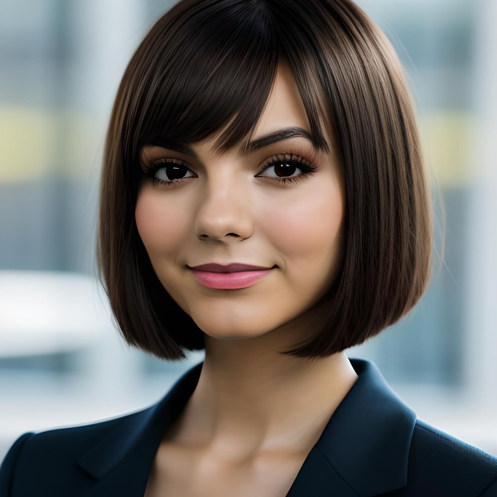 Victoria Justice Portrait in Office Setting