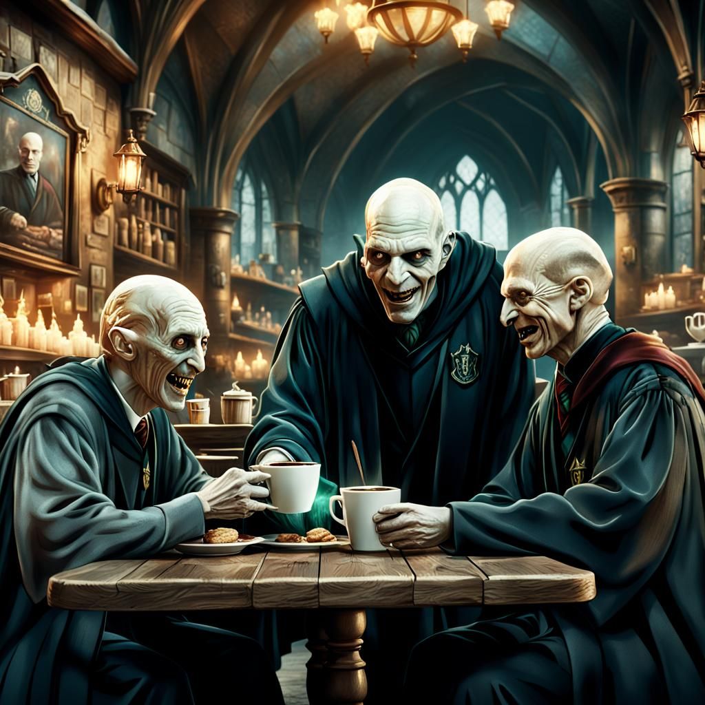 Harry Potter and Lord Voldemort