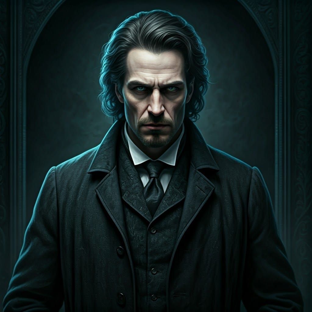 Dr. Jekyll Confronts the Dark Echo of His Alter Ego