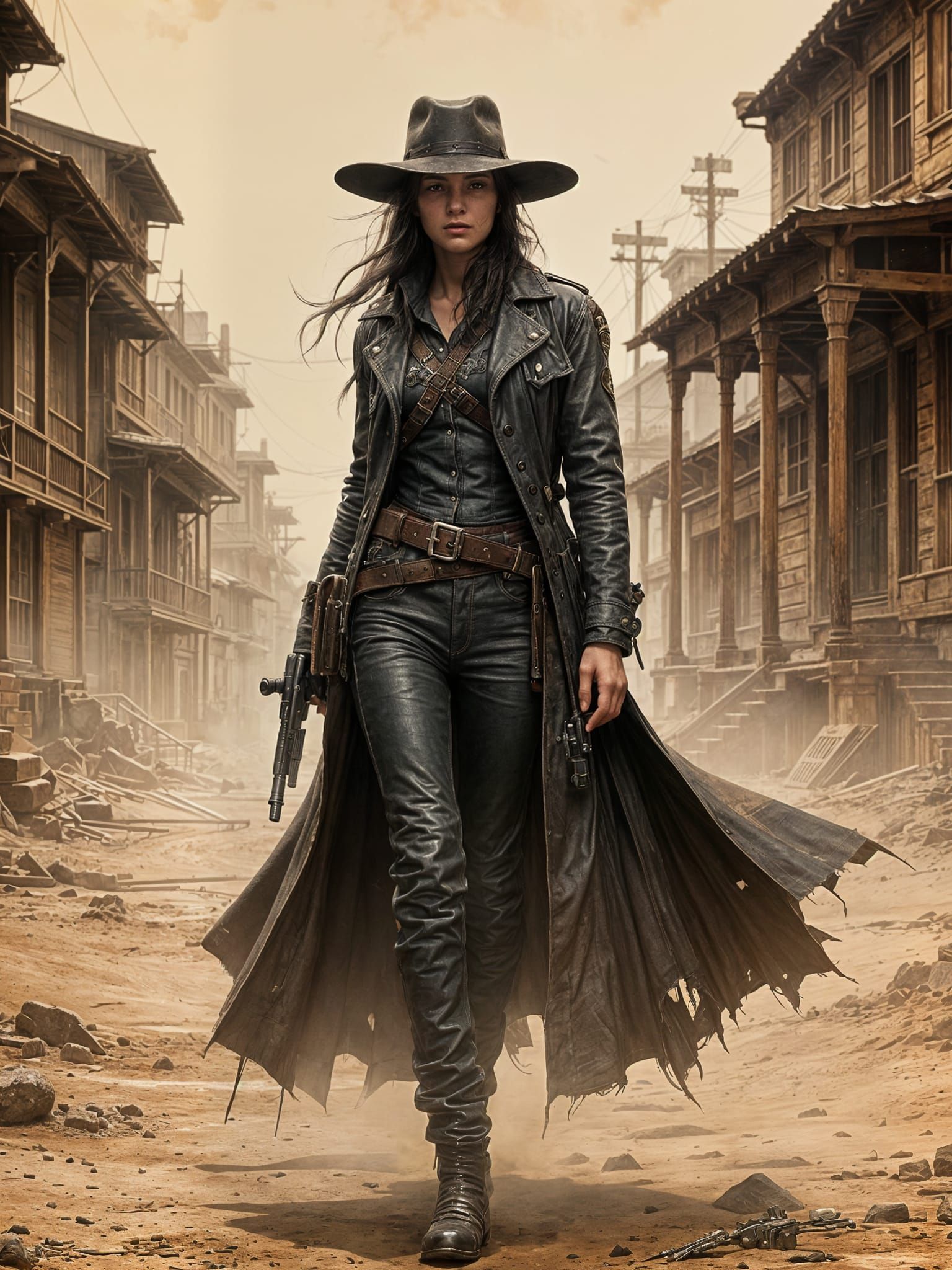 Female gunfighter