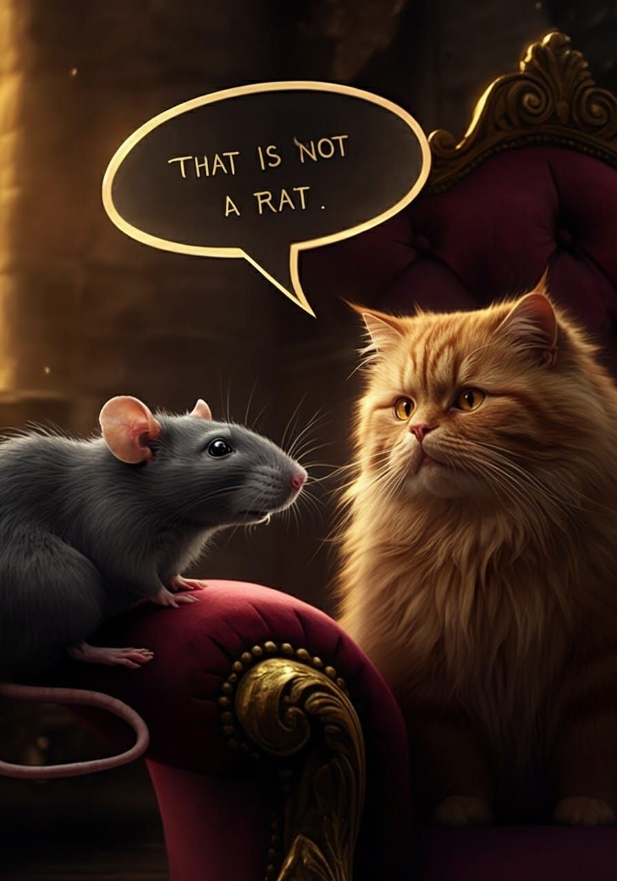 Crookshanks and Scabbers