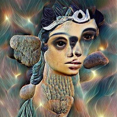 AI Generated Image of Goddess Inanna