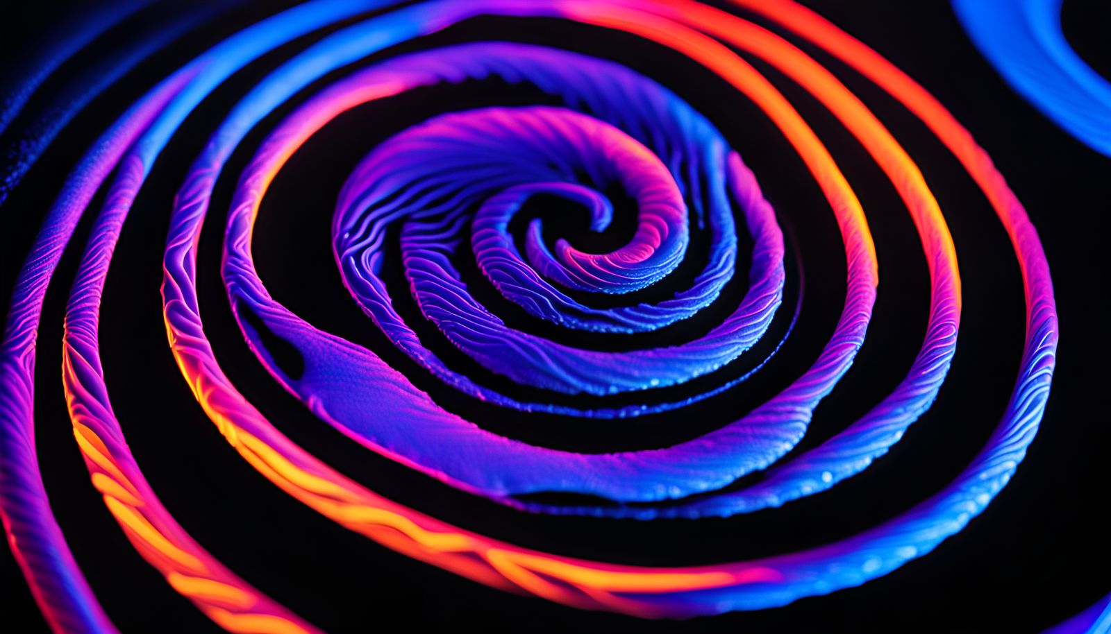 Neon Swirls